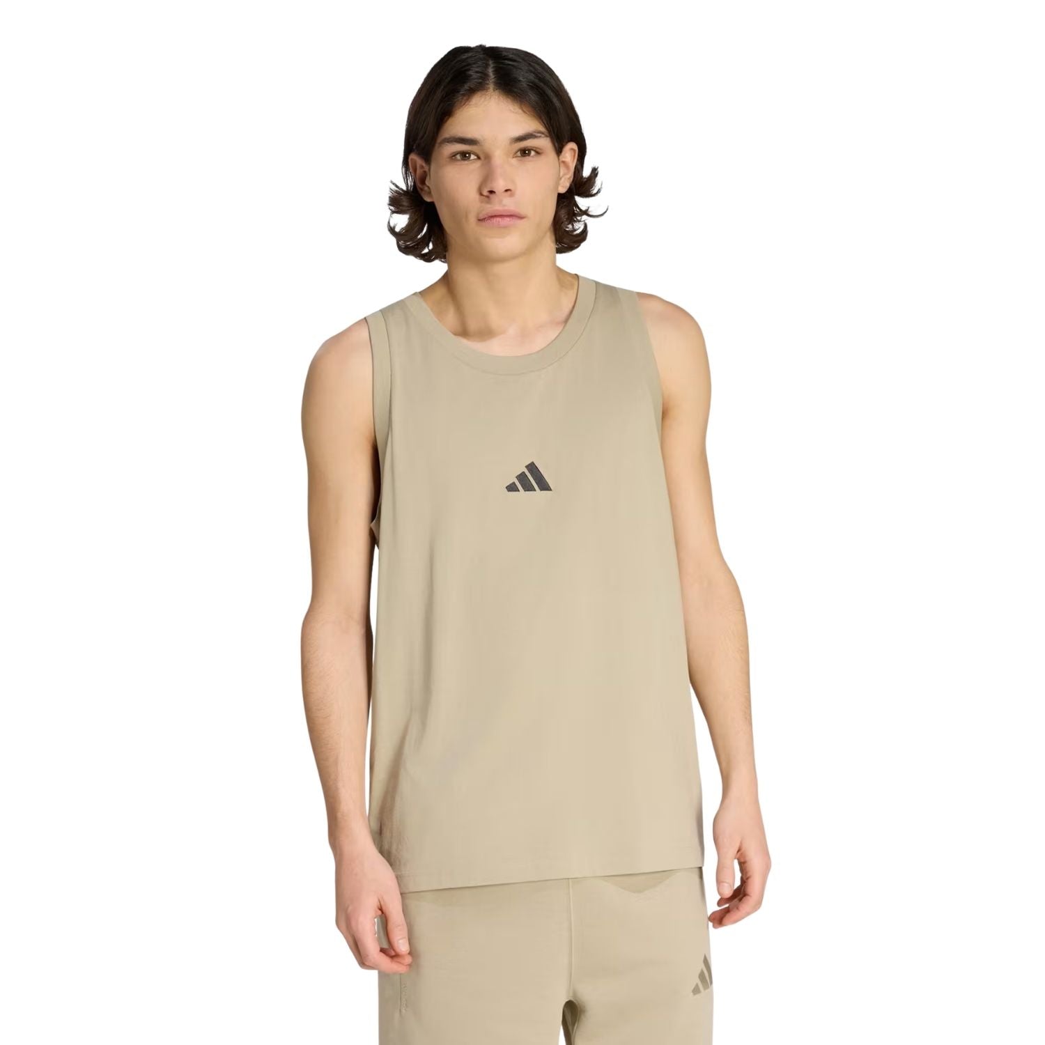 PLAYERA CASUAL CAFÉ ADIDAS HOMBRE