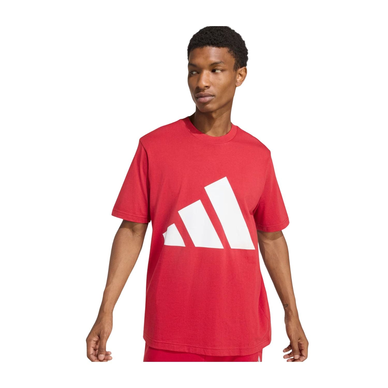 PLAYERA CASUAL ROJO ADIDAS HOMBRE