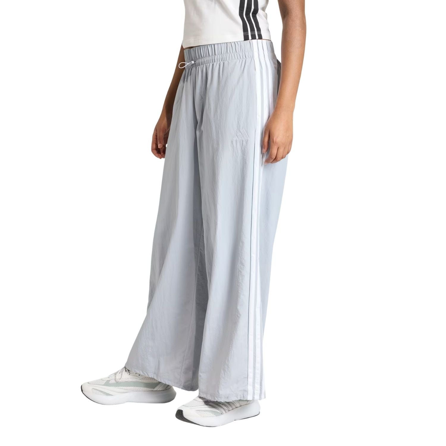 PANTALON CASUAL GRIS ADIDAS MUJER-4