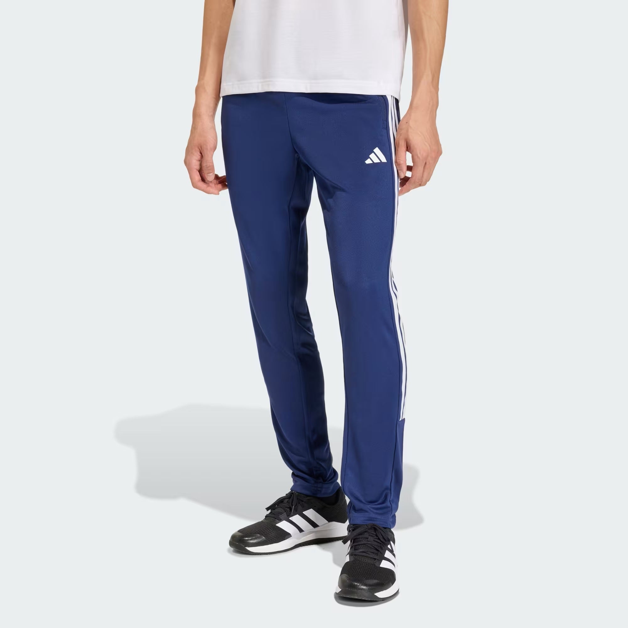 PANTALON GYM AZUL ADIDAS HOMBRE