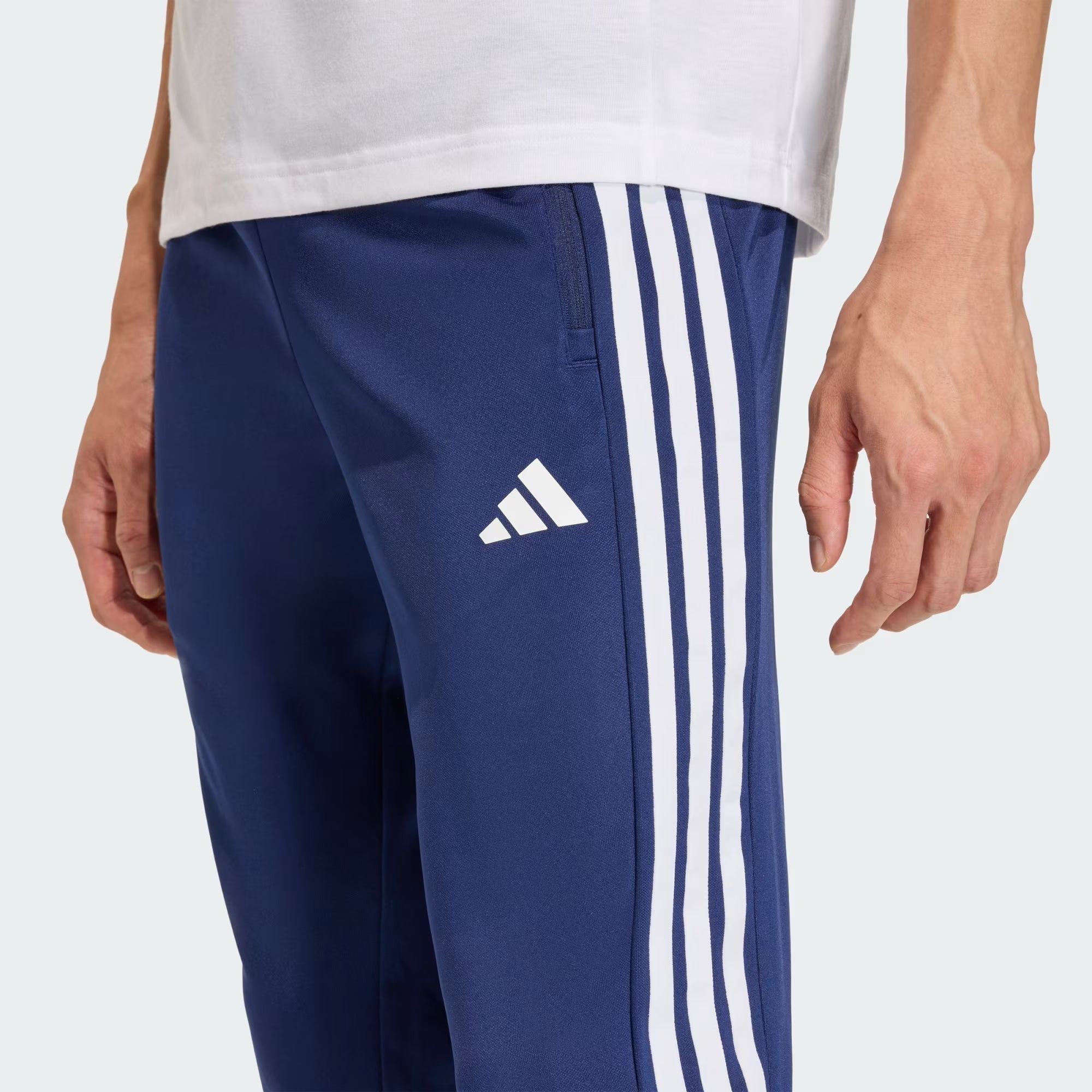 PANTALON GYM AZUL ADIDAS HOMBRE