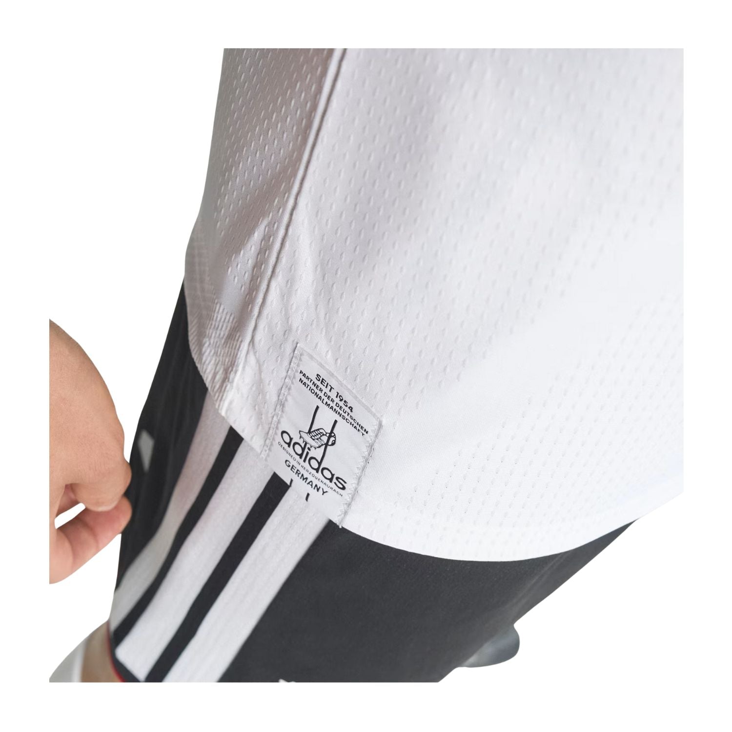 JERSEY LOCAL SELECCIÓN ALEMANIA MANGA CORTA 2026 BLANCO ADIDAS HOMBRE-6