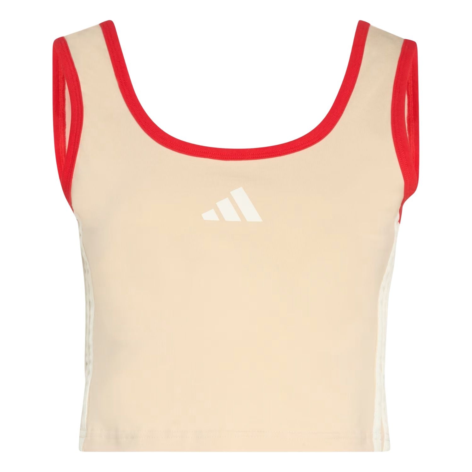 PLAYERA CASUAL CAFÉ ADIDAS MUJER-1