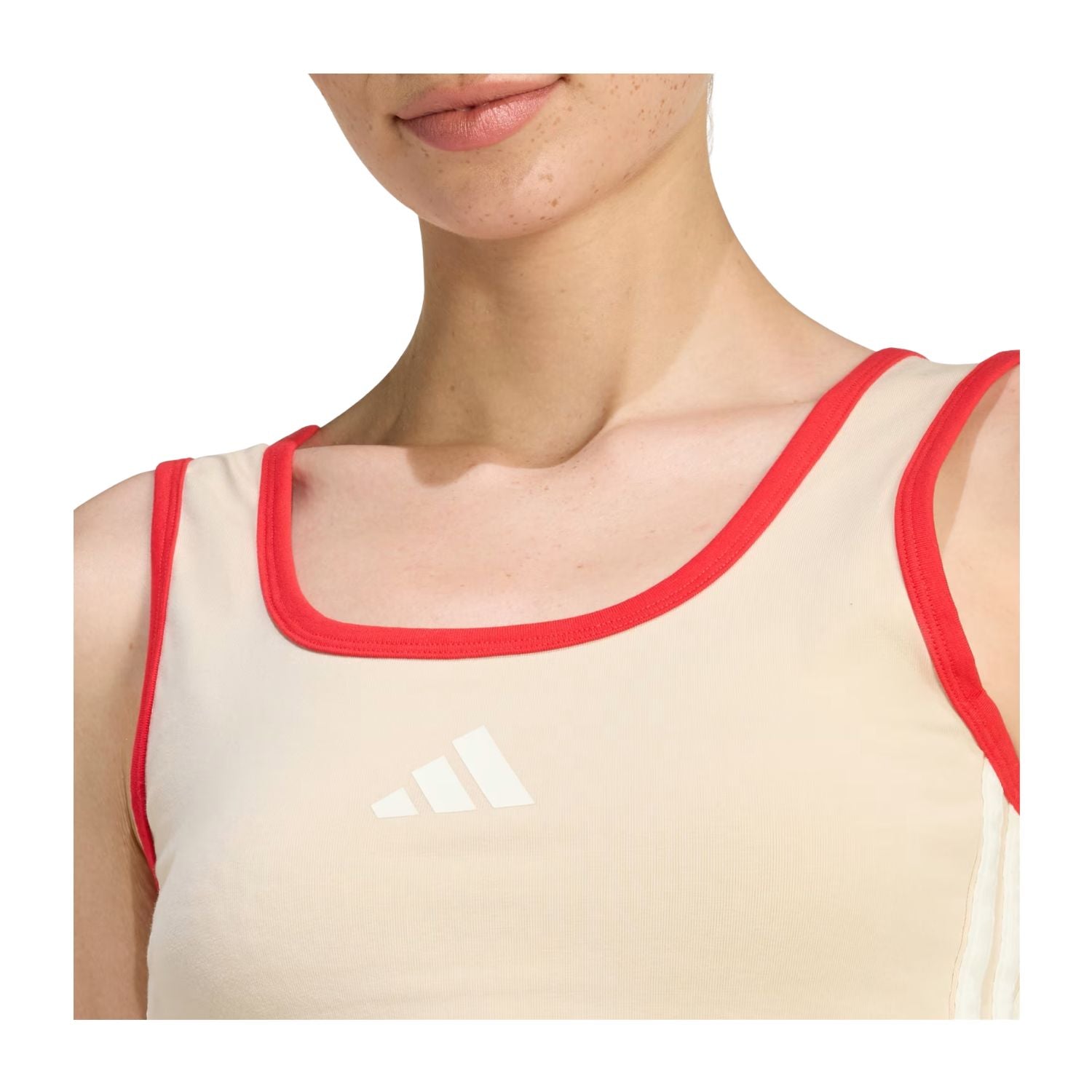 PLAYERA CASUAL CAFÉ ADIDAS MUJER-2