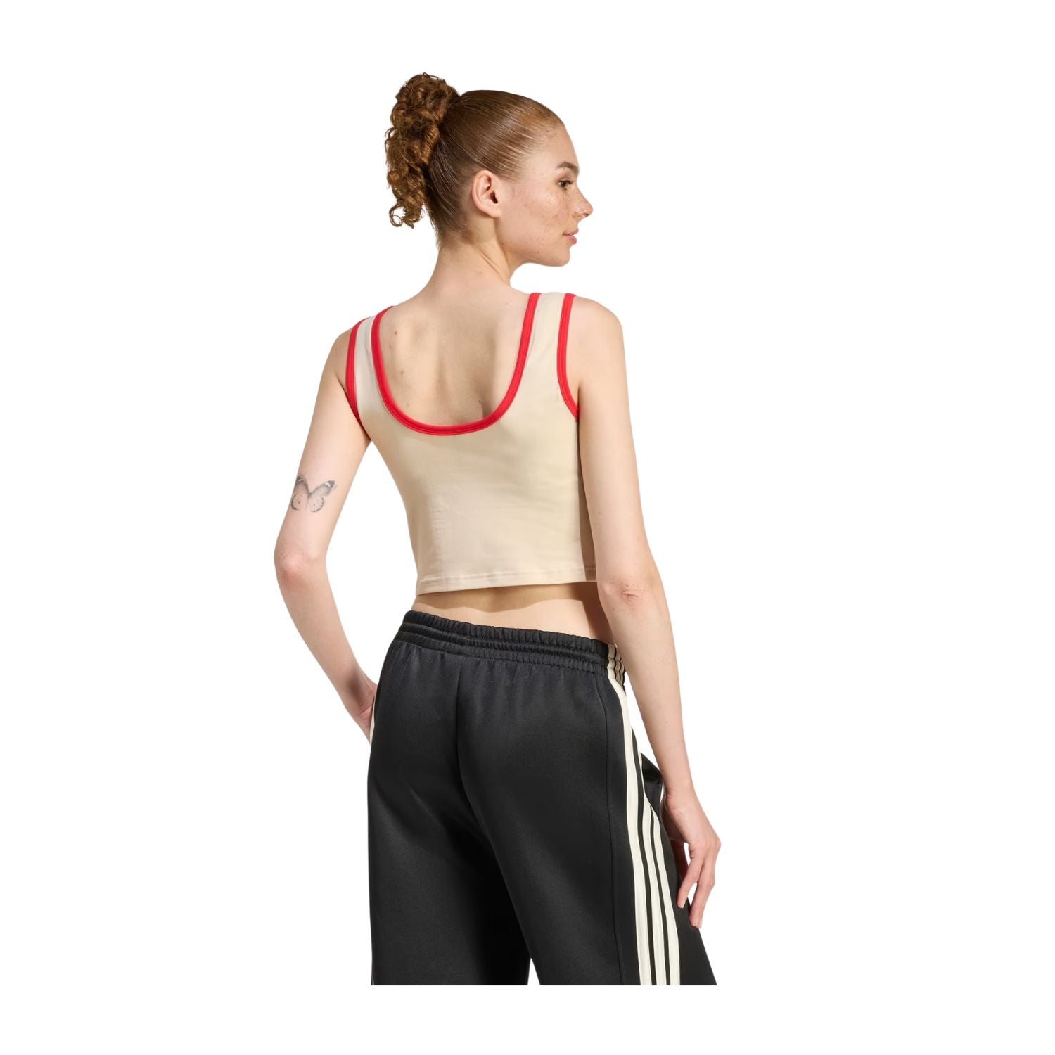 PLAYERA CASUAL CAFÉ ADIDAS MUJER-5