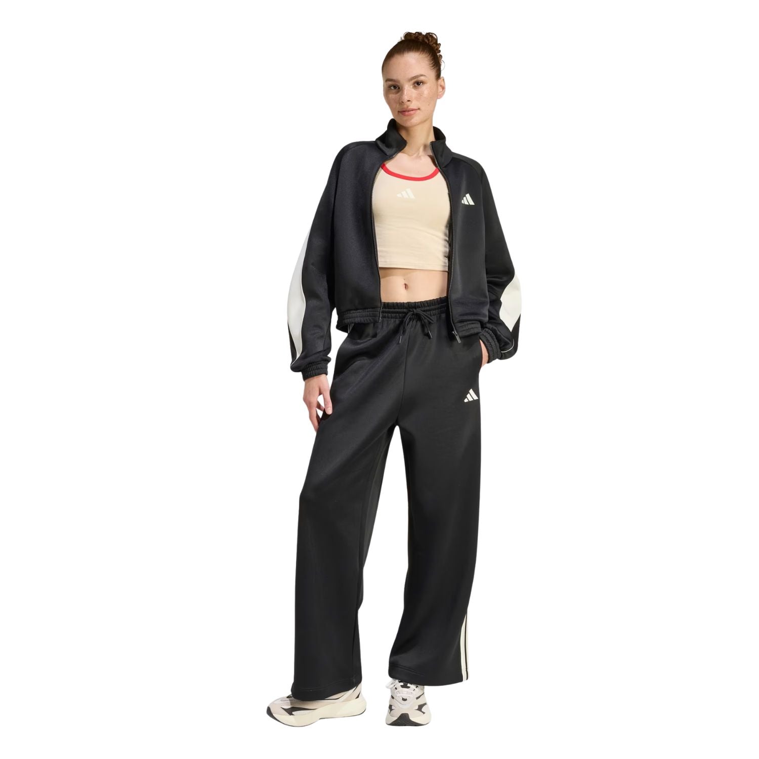 PLAYERA CASUAL CAFÉ ADIDAS MUJER-6