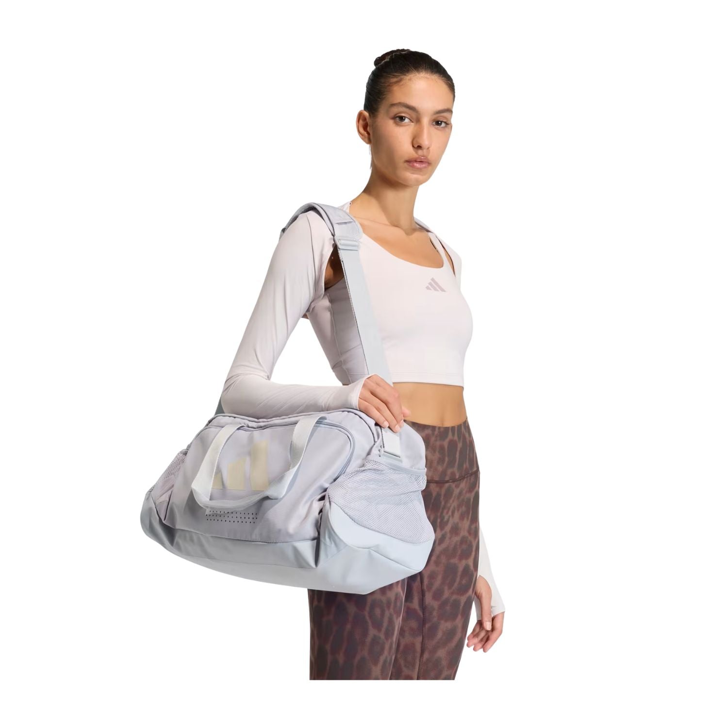 MALETA GYM GRIS ADIDAS UNISEX