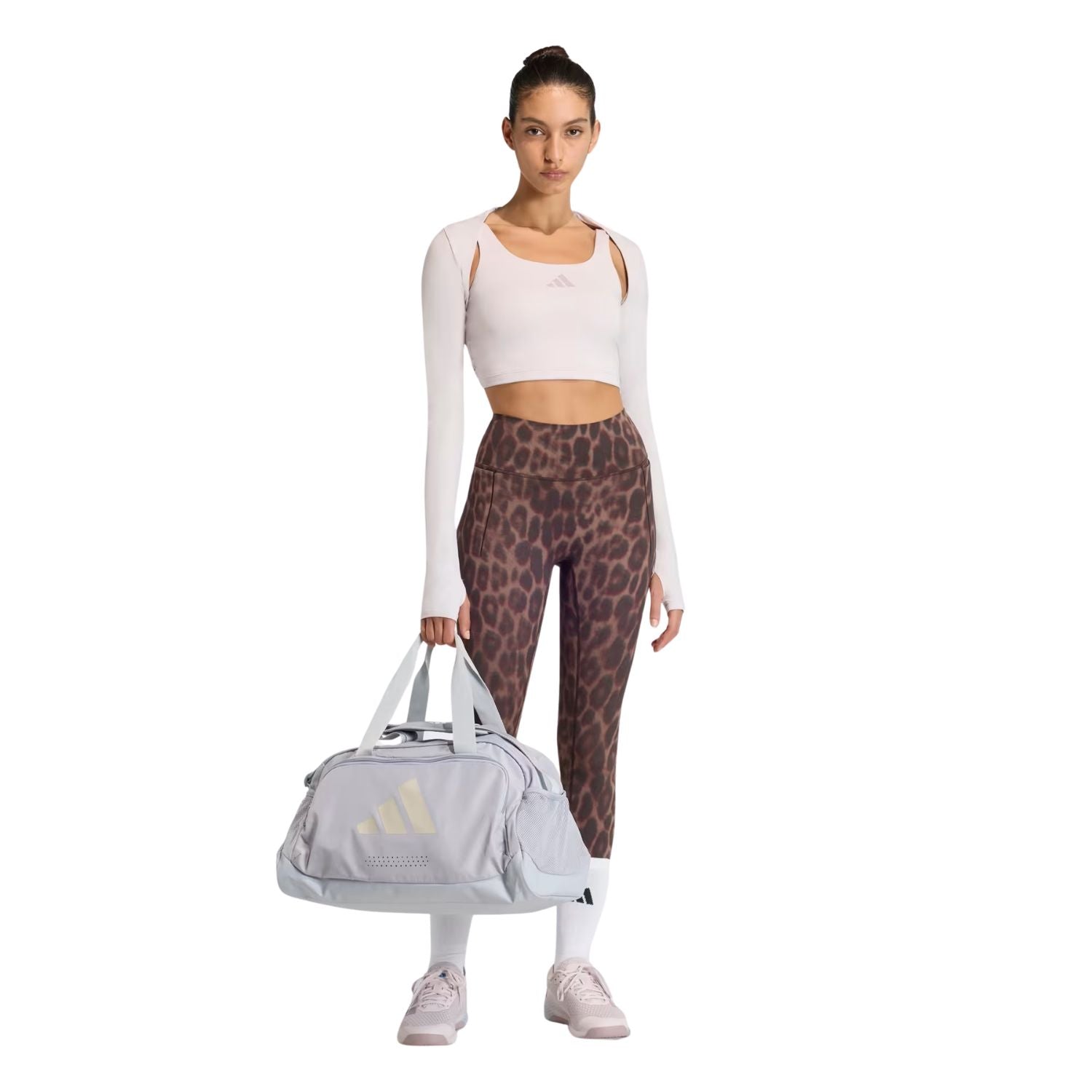 MALETA GYM GRIS ADIDAS UNISEX