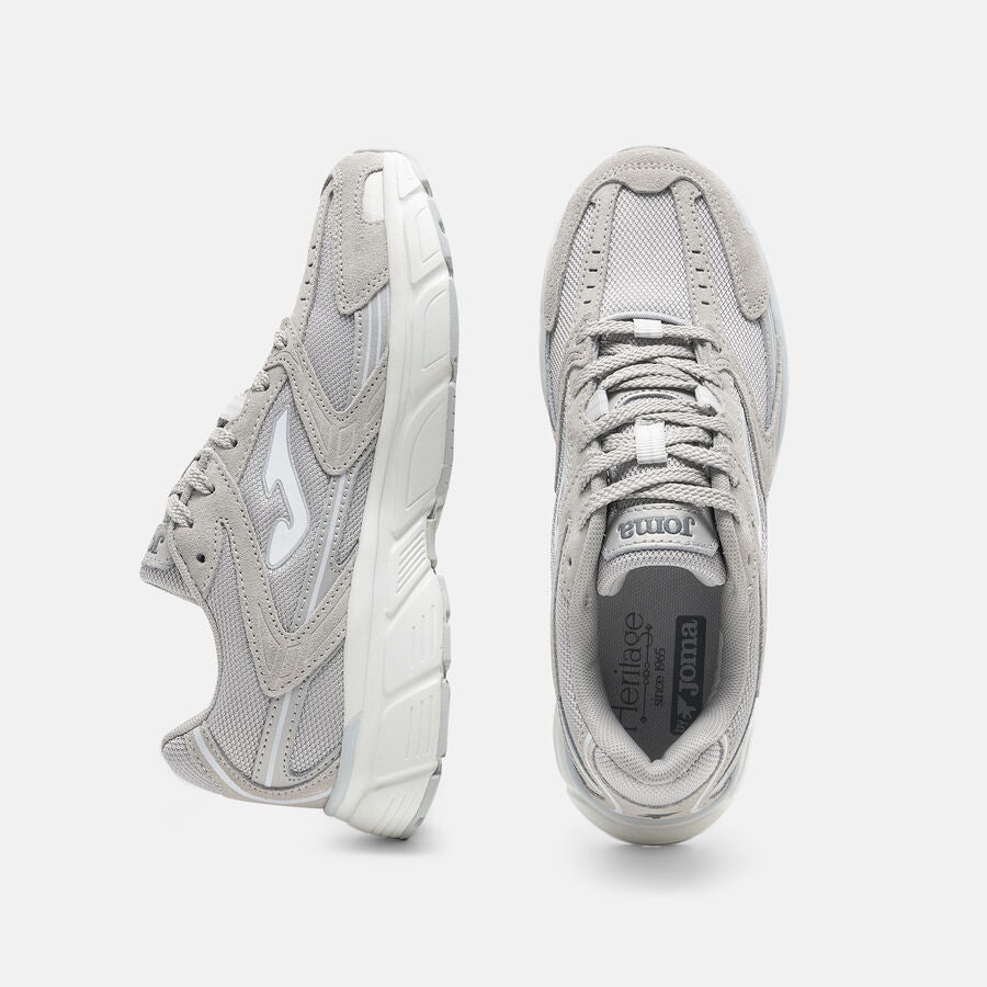 TENIS CASUAL GRIS JOMA MUJER-3