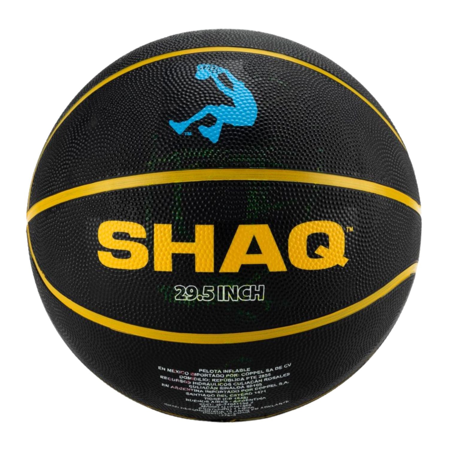 BALON BASQUETBOL NEGRO SHAQ UNISEX