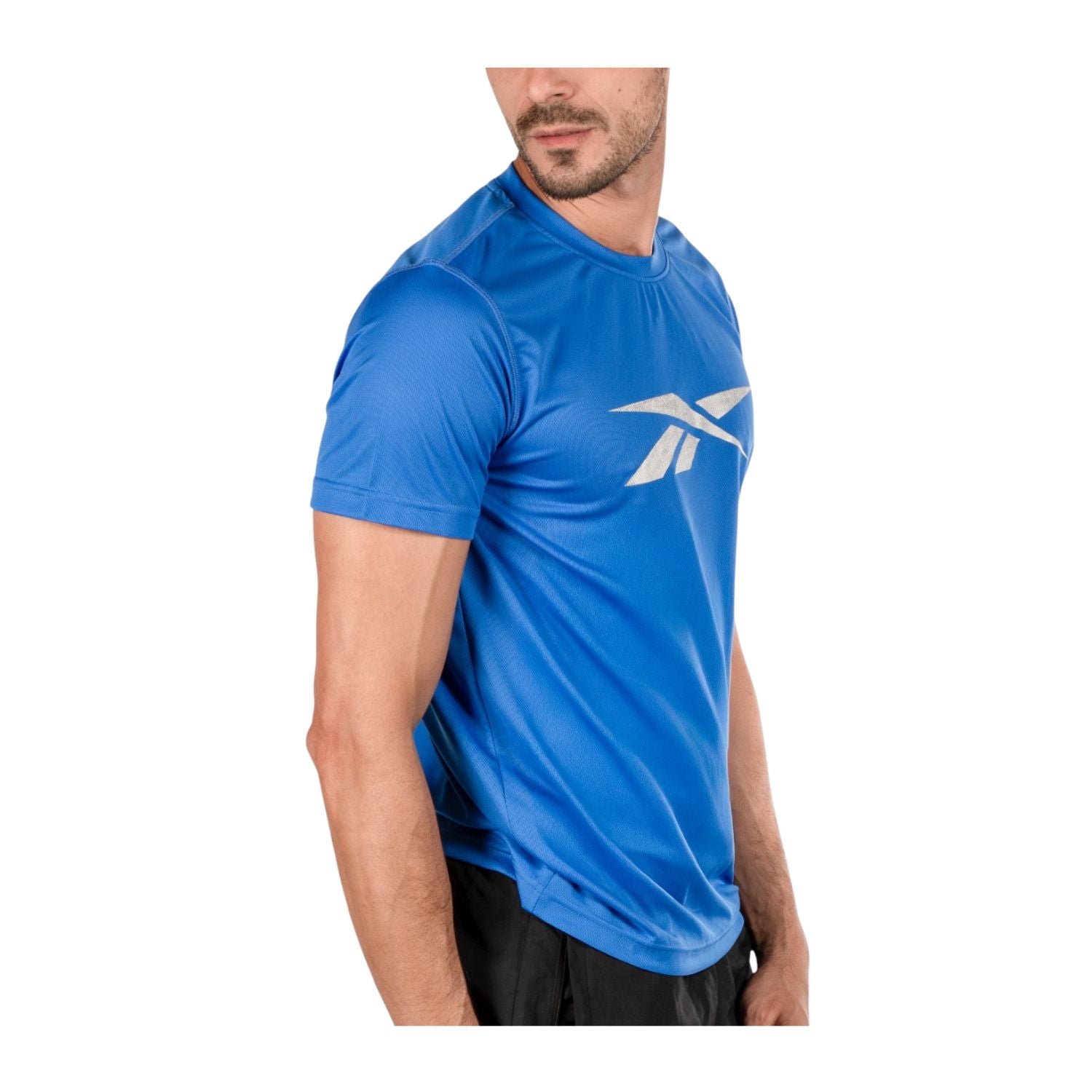 PLAYERA CASUAL AZUL REEBOK HOMBRE