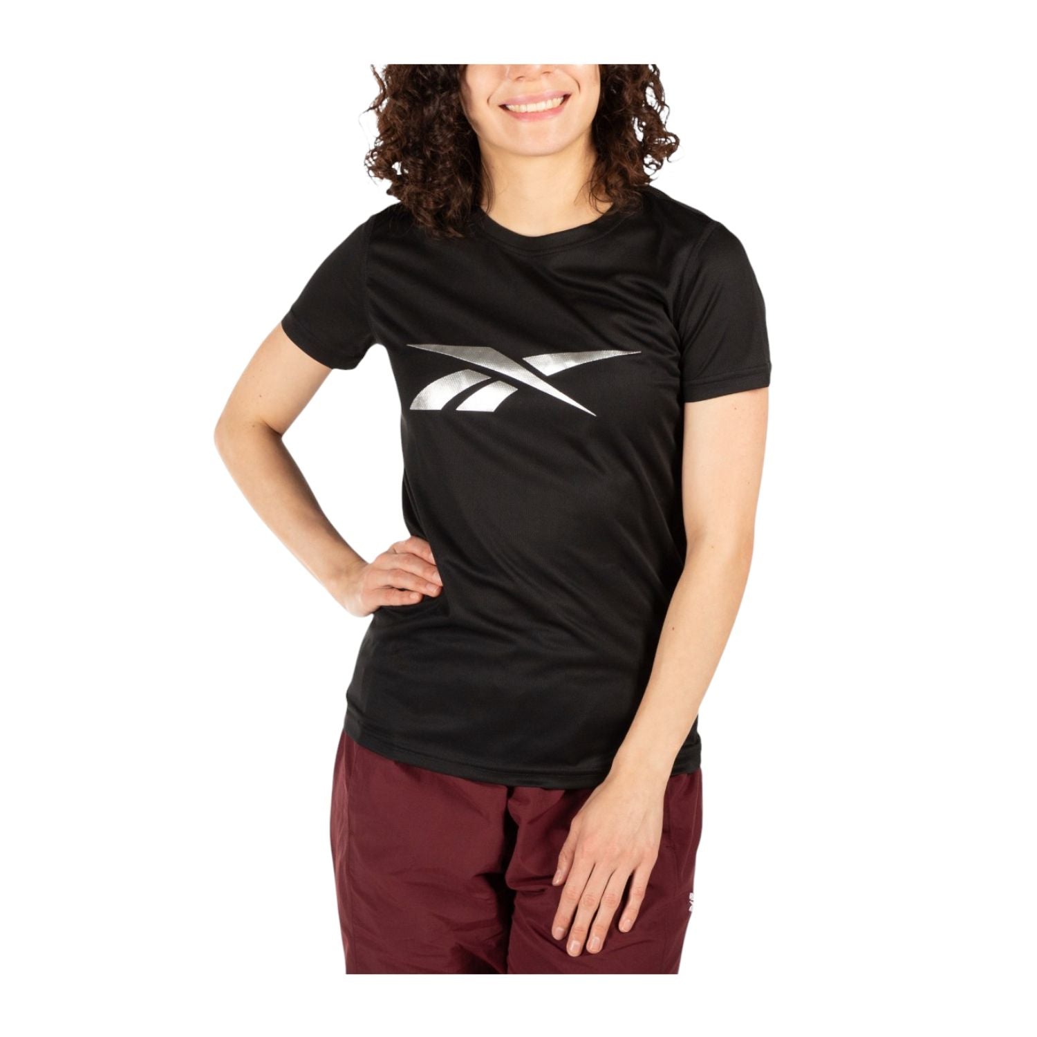 PLAYERA CASUAL NEGRO REEBOK MUJER-1