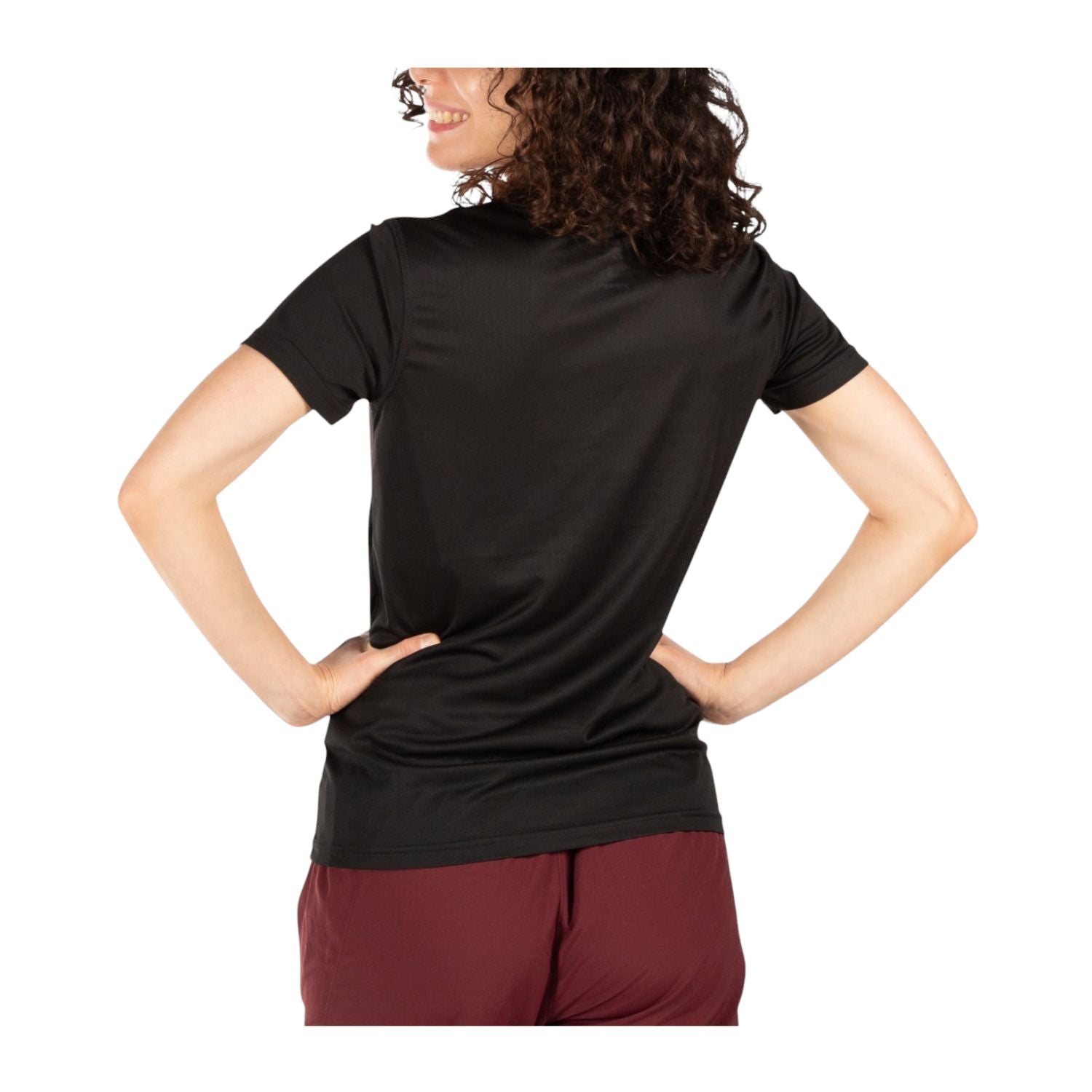 PLAYERA CASUAL NEGRO REEBOK MUJER