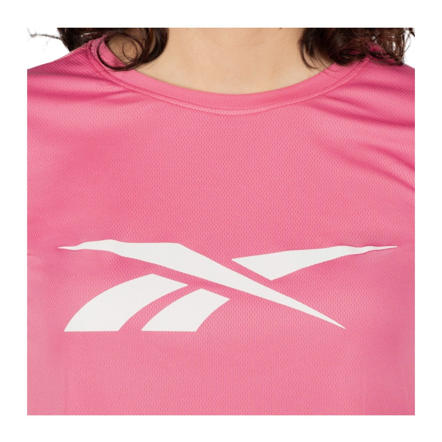 PLAYERA CASUAL ROSA REEBOK MUJER