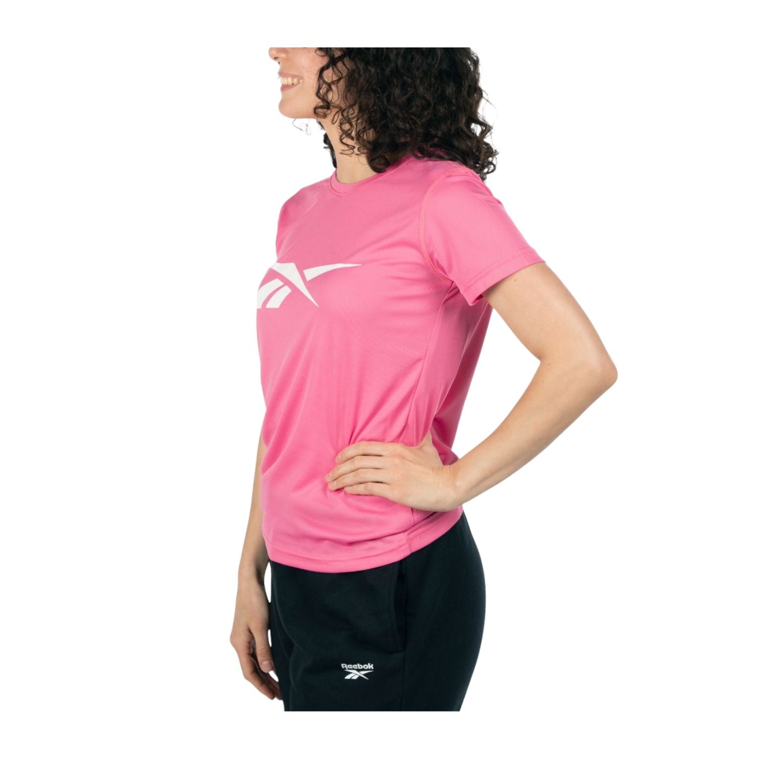 PLAYERA CASUAL ROSA REEBOK MUJER