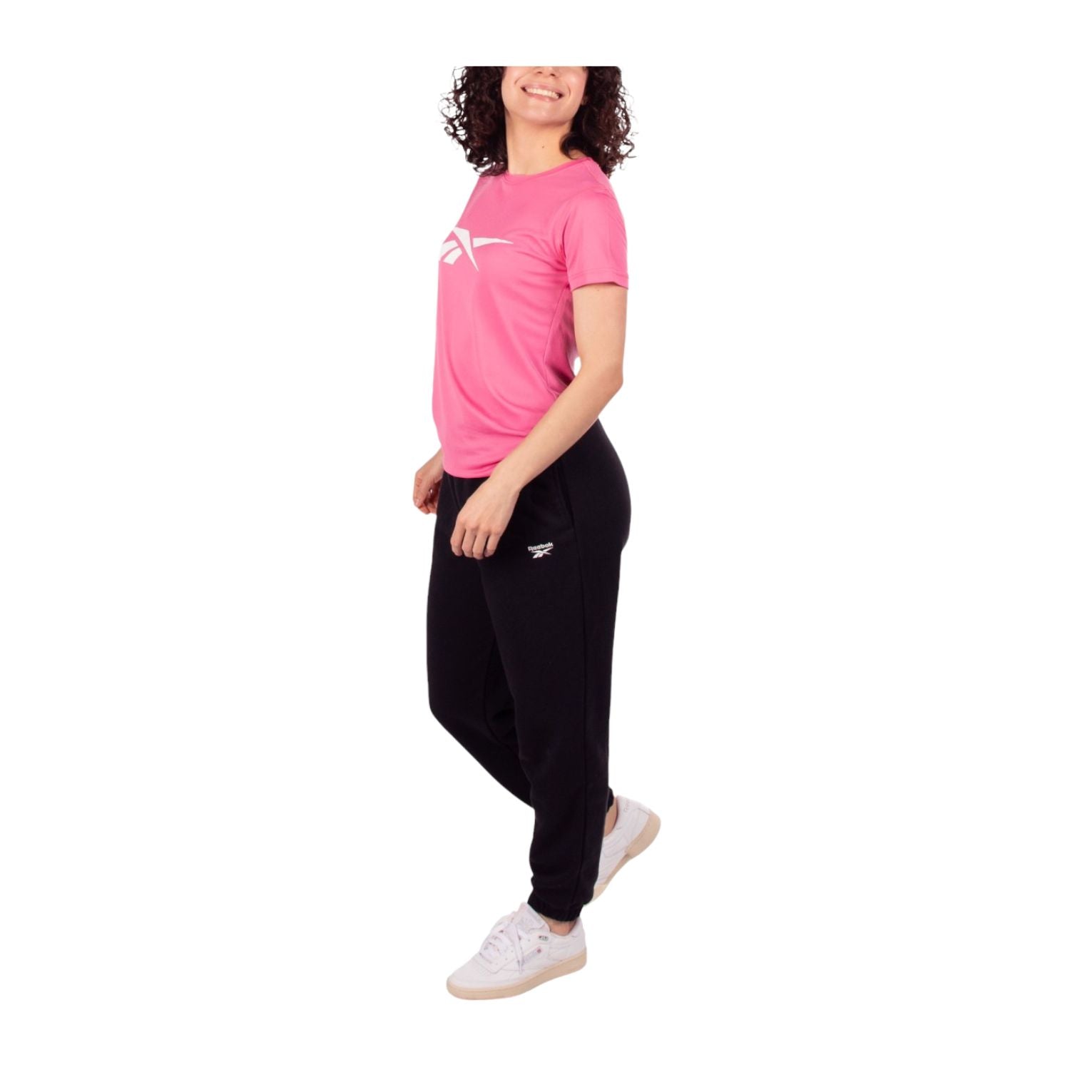 PLAYERA CASUAL ROSA REEBOK MUJER