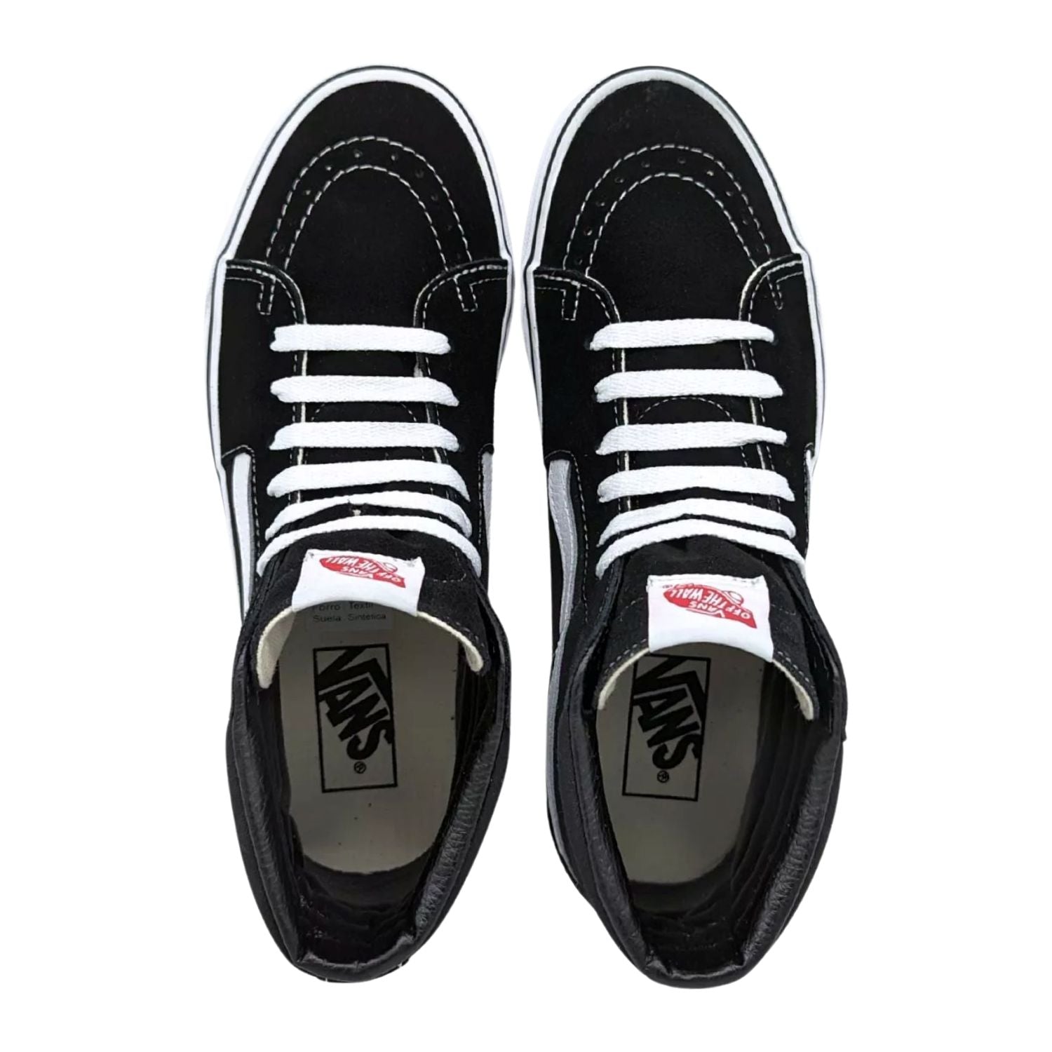 BOTAS CASUAL VANS SK8-HI BLACK UNISEX